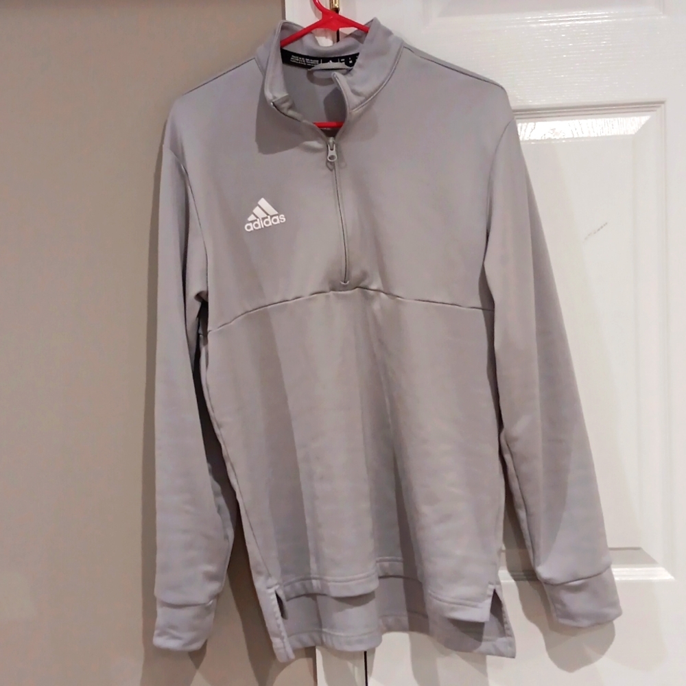 Adidas zip up sweatershirt